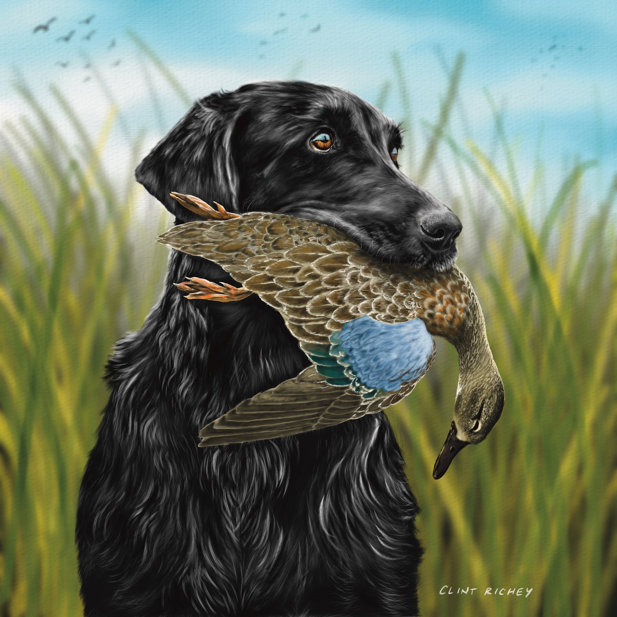 Custom Dog Portraits – Clint Richey Art